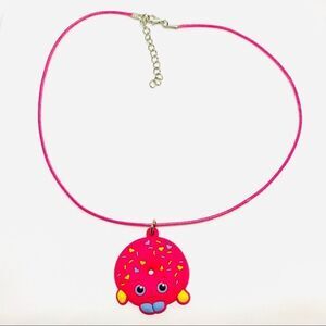 Shopkin D’lish Donut Soft PVC Kid Necklace (W2)